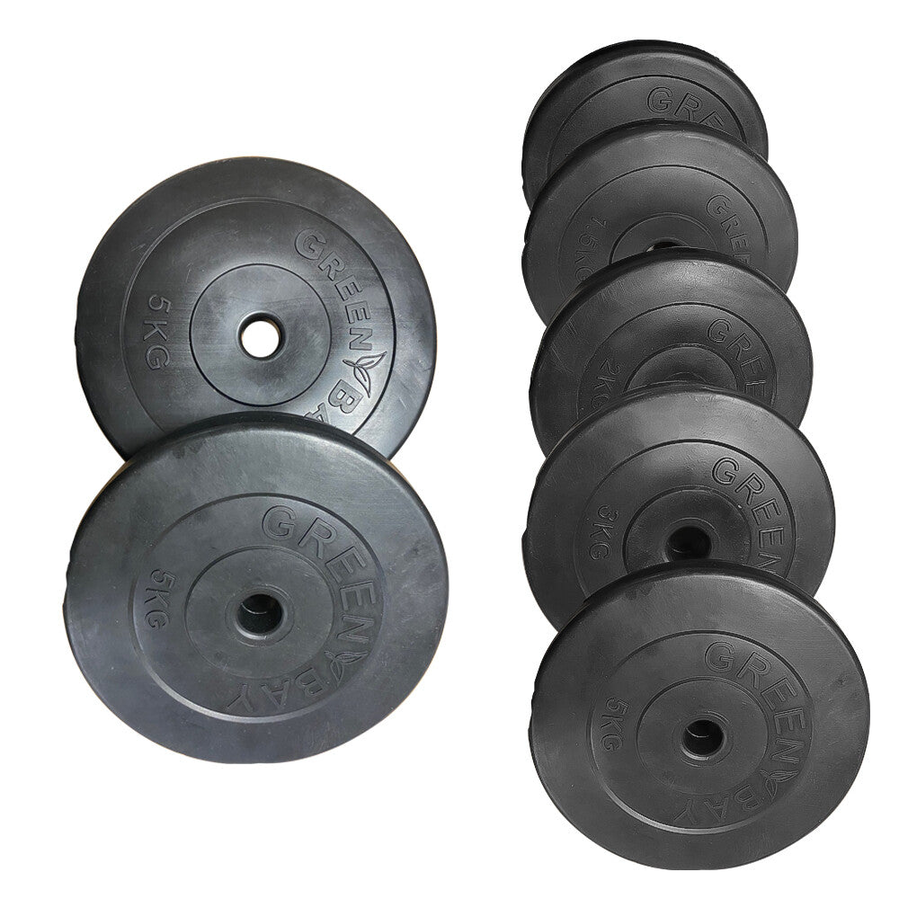 Vinyl Covered Dumbbells Weight Plates 1-5 Kg- Fitness Body Building Barbells