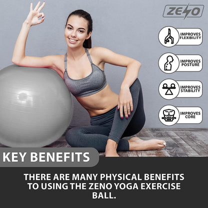 EXERCISE GYM BALL SWISS PILATES YOGA CORE TRAINING PREGNANCY BIRTHING ANTI-BURST