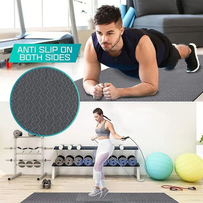 EXTRA THICK GYM FLOORING INTERLOCKING FLOOR MATS EVA SOFT FOAM MAT YOGA TILES UK