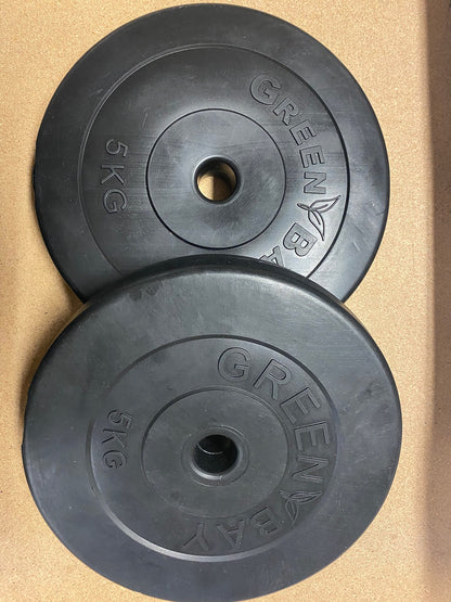 Vinyl Covered Dumbbells Weight Plates 1-5 Kg- Fitness Body Building Barbells