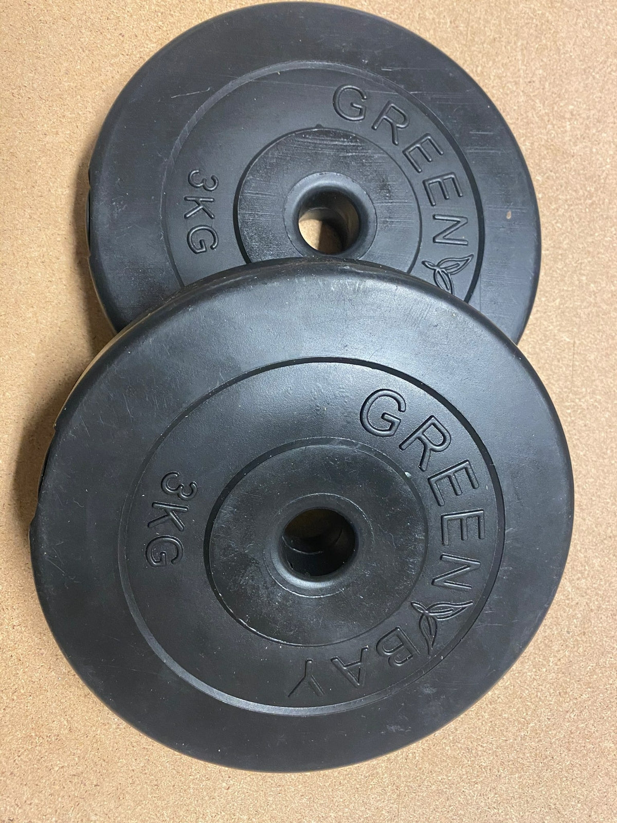 Vinyl Covered Dumbbells Weight Plates 1-5 Kg- Fitness Body Building Barbells